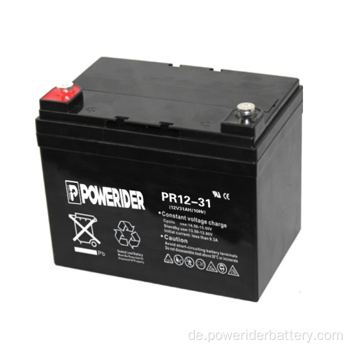 12V 31AH Bleib Batterie Batterie